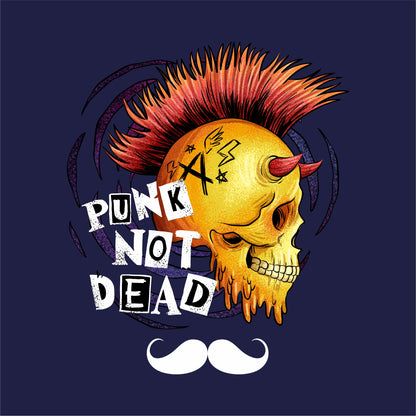 Bhokals Premium Oversized Front & Back Printed T-Shirt for Men - Punk
