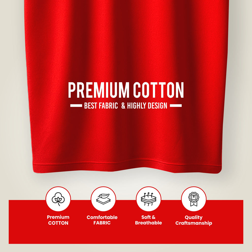 Bhokali Chora Printed Round Neck Cotton Men T-Shirt