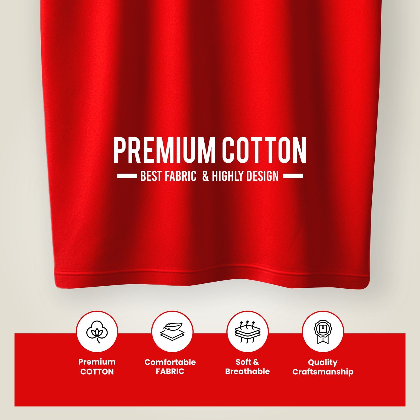 Bhokali Chora Printed Round Neck Cotton Men T-Shirt