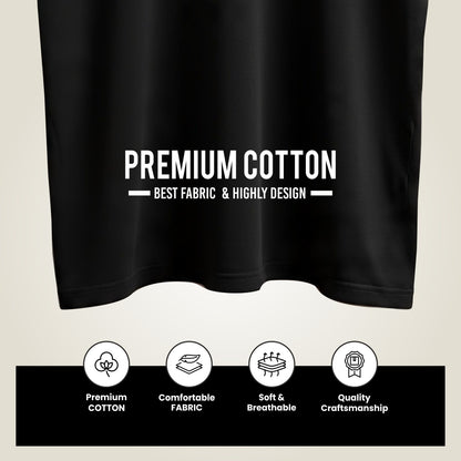 Bhokali Chora Printed Round Neck Cotton Men T-Shirt
