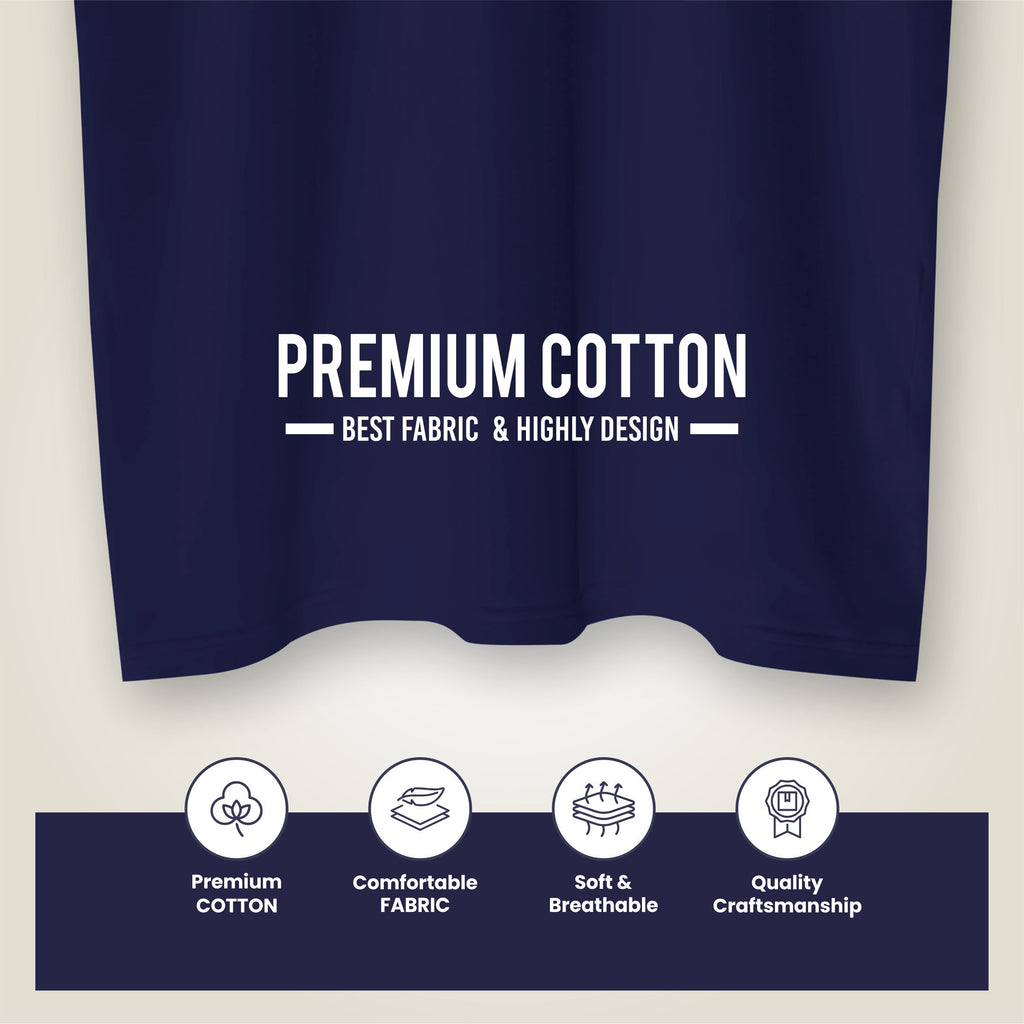 Bhokals Premium Oversized Front & Back Printed T-Shirt for Men - Dream