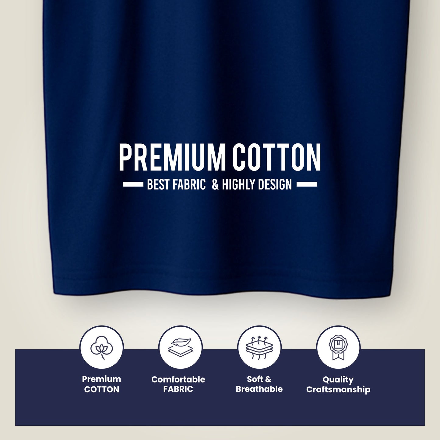 Big B Printed Round Neck Cotton Men T-Shirt