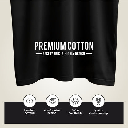 Bhokals Premium Oversized Front & Back Printed T-Shirt for Men - Punk