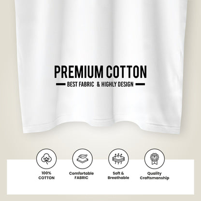 Bhokals Premium Oversized Front & Back Printed T-Shirt for Men - Biker
