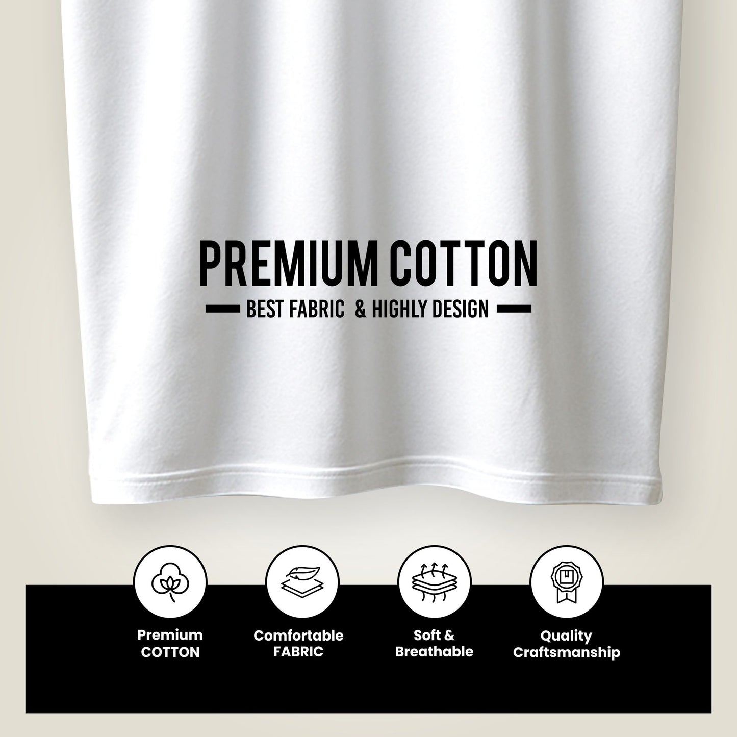 Bhokali Chora Printed Round Neck Cotton Men T-Shirt