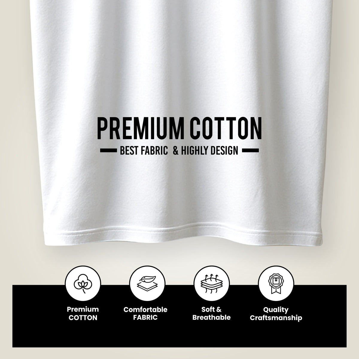 Bhokali Chora Printed Round Neck Cotton Men T-Shirt