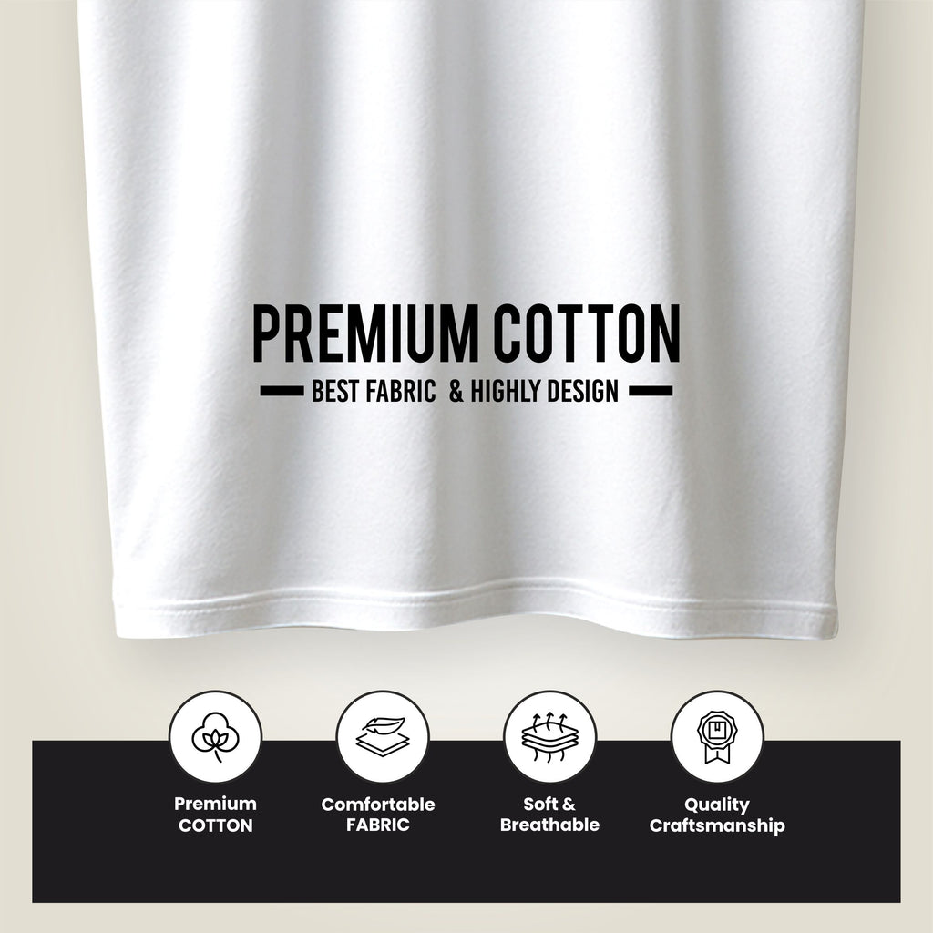 Bhokals Premium Oversized Front & Back Printed T-Shirt for Men - Dream