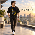 Out of The box Printed Round Neck  Cotton Men T-Shirt