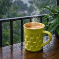 Bhokals Texture Pattern Green Coffee Mug