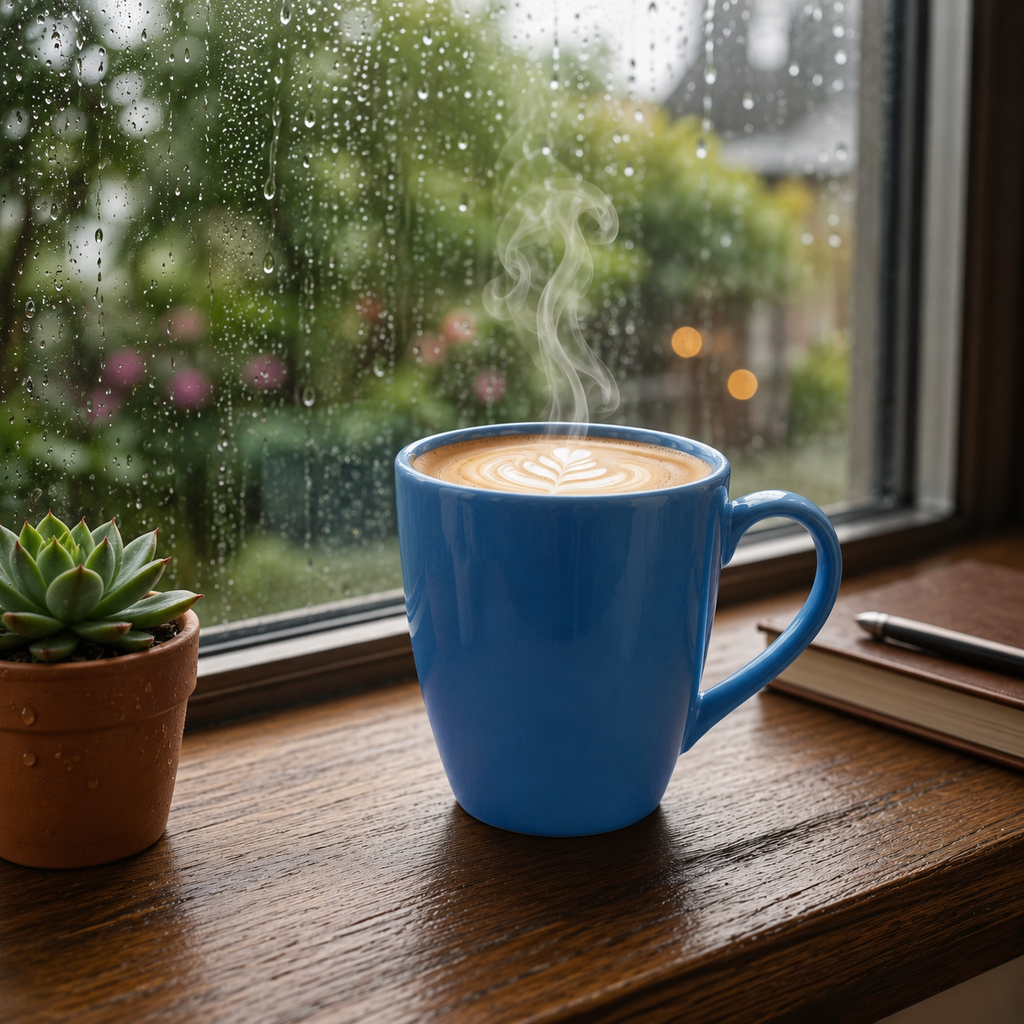 Bhokals Solid Sky Blue Coffee Mug