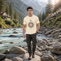 Crimson Om Trident Tee