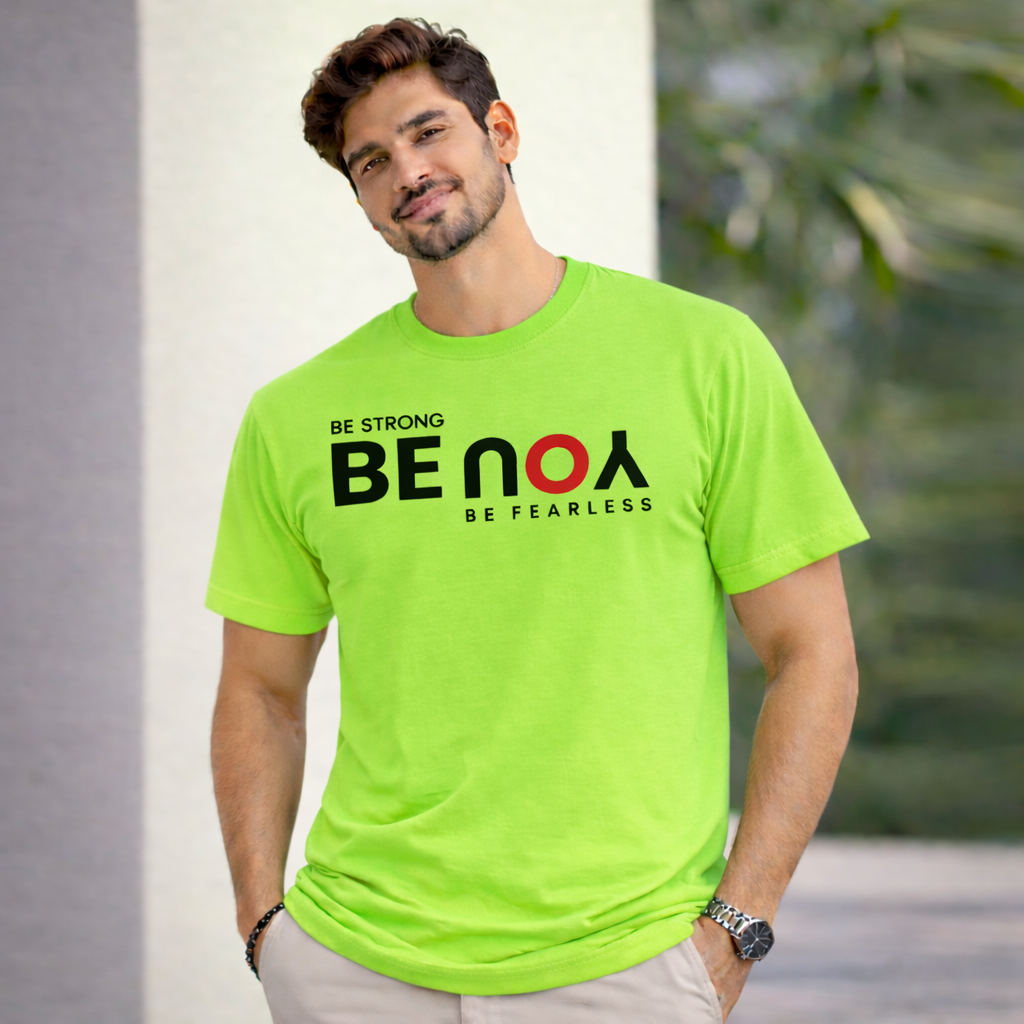 Bhokals " Be You " Printed, Round Neck, Cotton, Super Soft T-Shirt