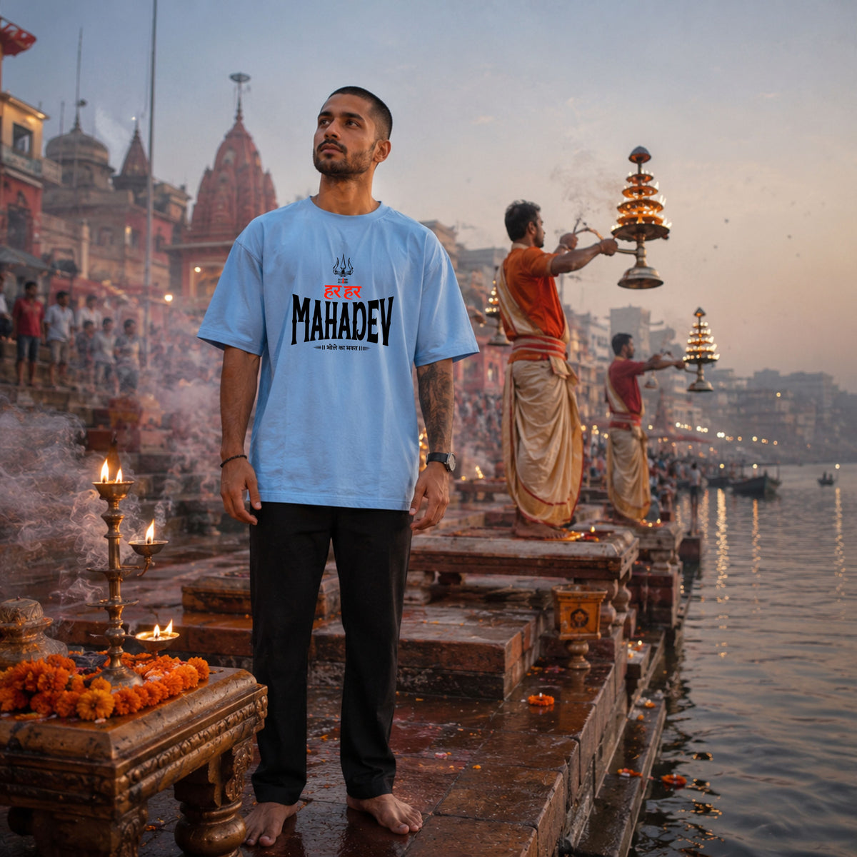 Har Har Mahadev Signature Tee