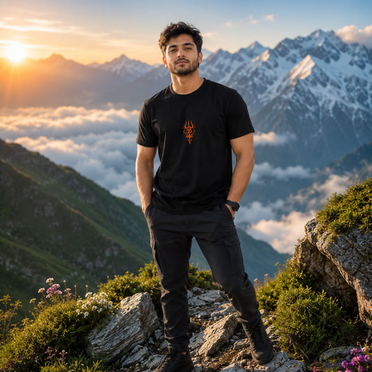 Centered Trident Tee