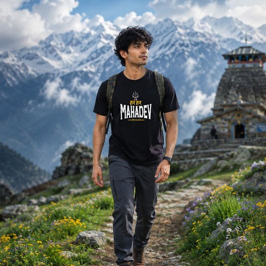 Har Har Mahadev Signature Tee