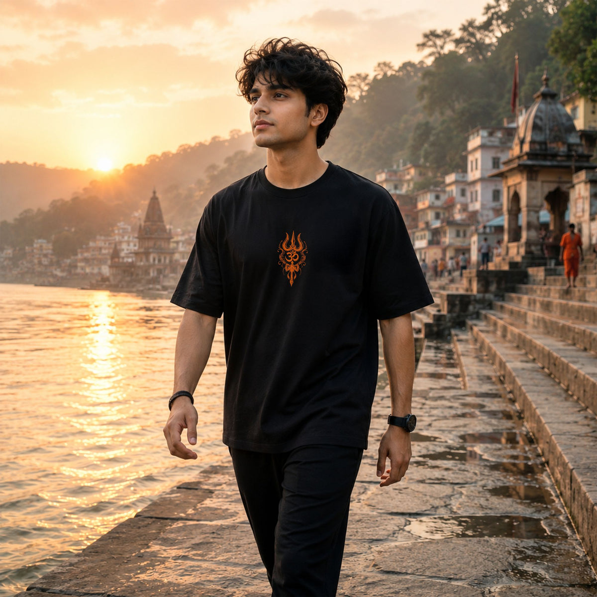 Centered Trident Tee