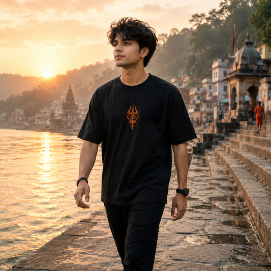 Centered Trident Tee