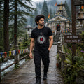 Crimson Om Trident Tee