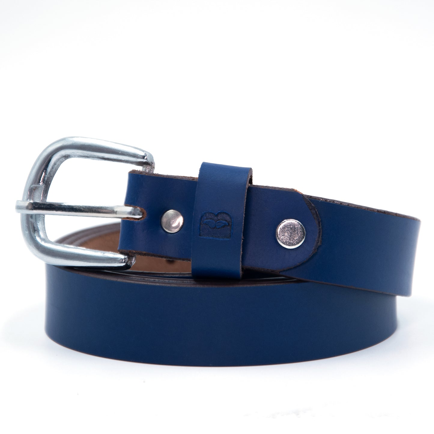 Bhokals Women Blue Leather Belt