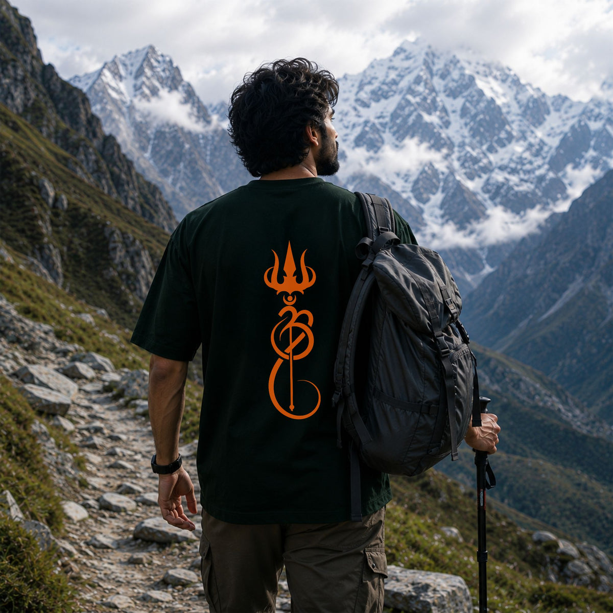 Centered Trident Tee