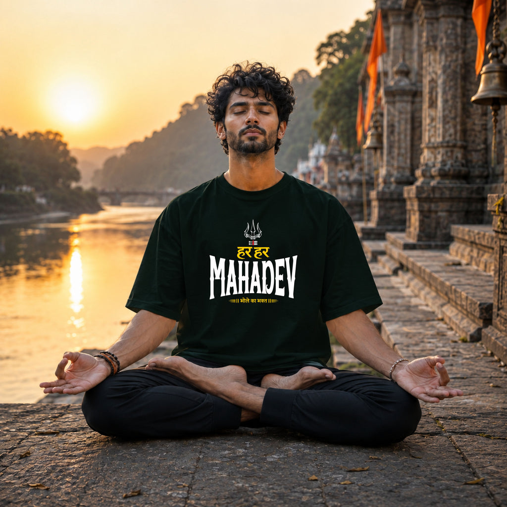 Har Har Mahadev Signature Tee