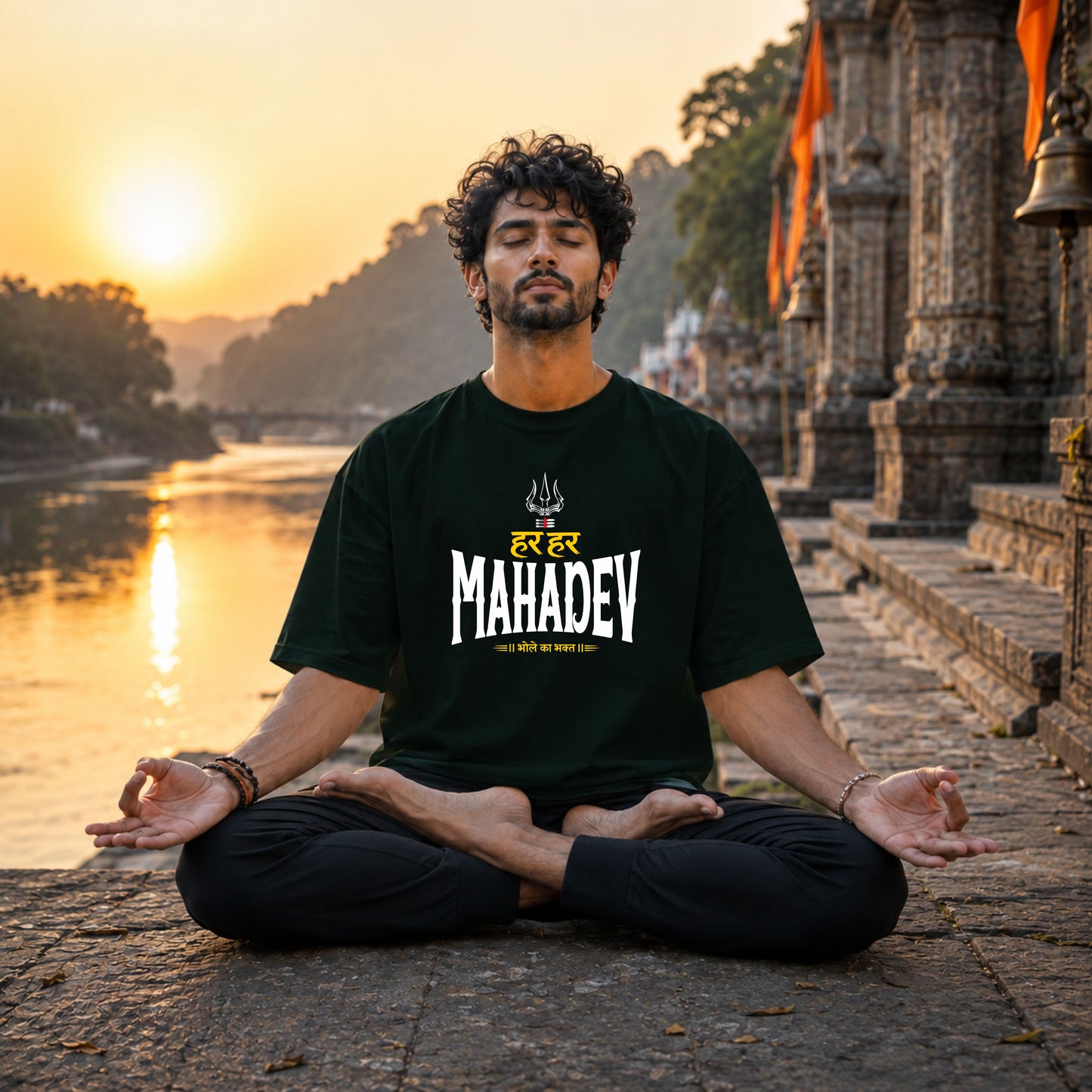 Har Har Mahadev Signature Tee