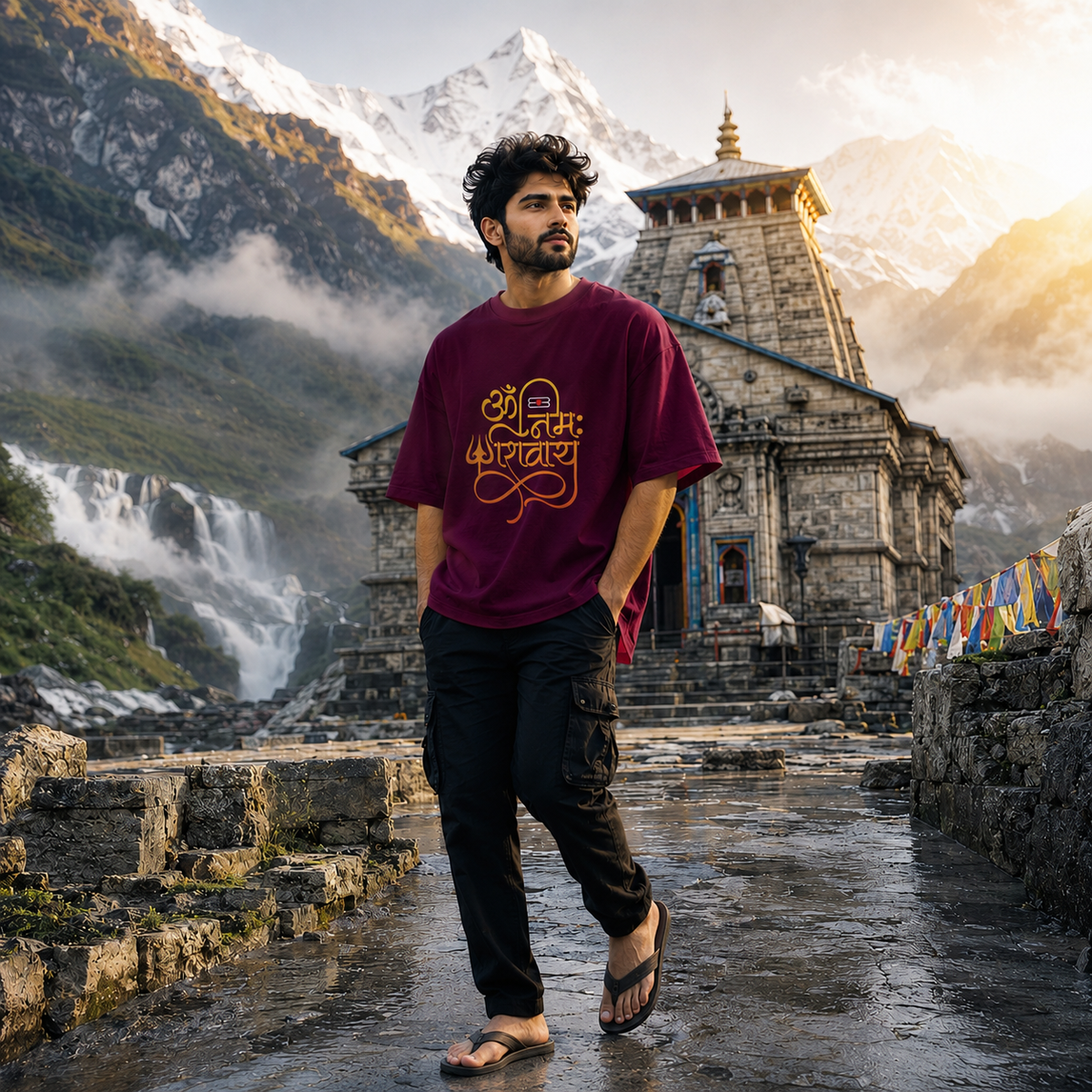 Om Namah Shivay Signature Tee