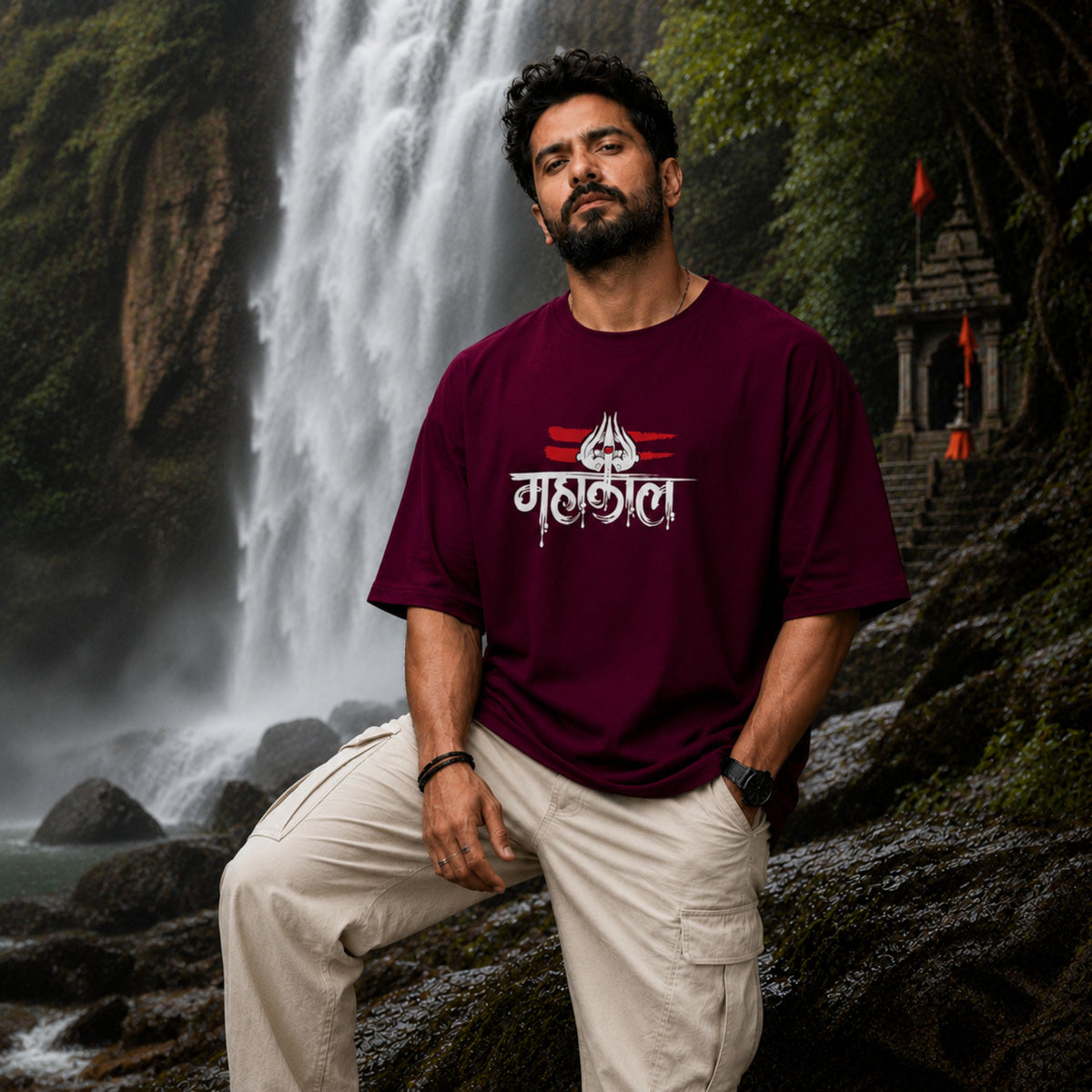 Mahakal Trident Tee