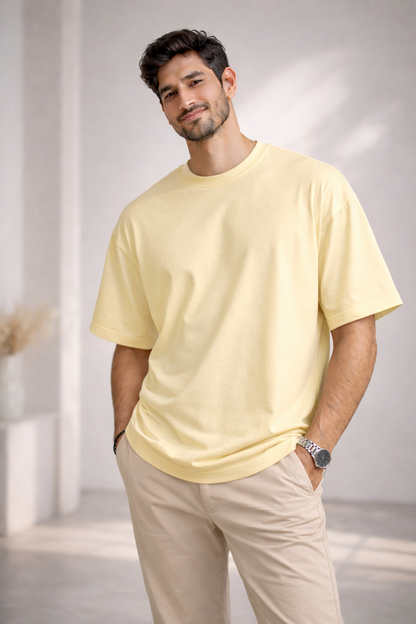 Bhokals "Plain Oversized" Cotton T-Shirt – Super Soft Comfort, Effortless Style