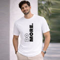 Bhokals "Do More" Printed, Round Neck, Cotton, Super Soft T-Shirt