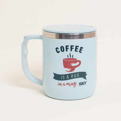 Jolly Steel Big Sky Blue Coffee Mug
