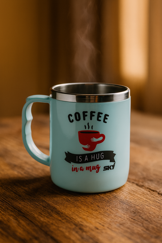 Jolly Steel Big Sky Blue Coffee Mug