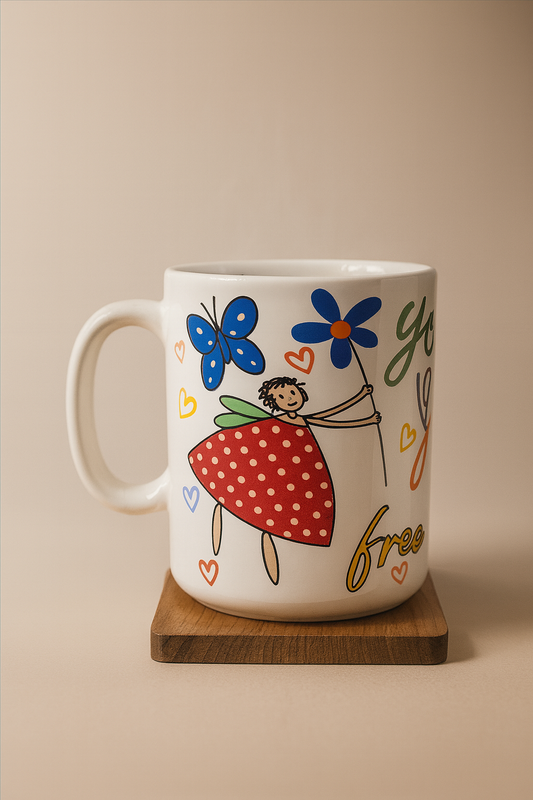 Bhokals Friend Cartoon White Coffee Mug