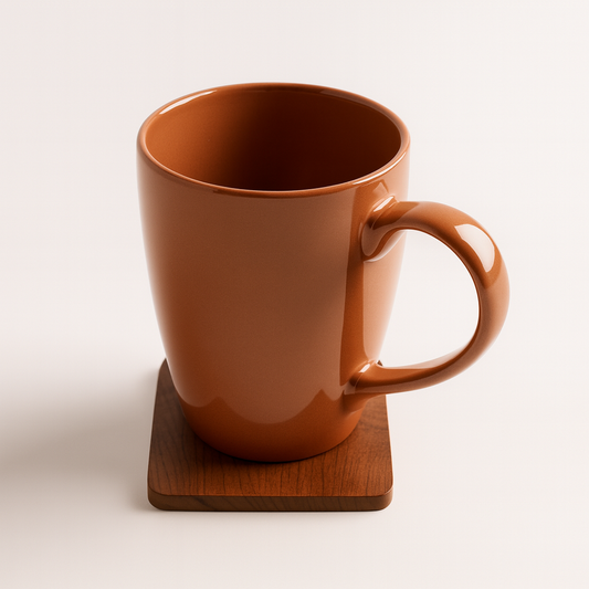 Bhokals Solid Brown Coffee Mug