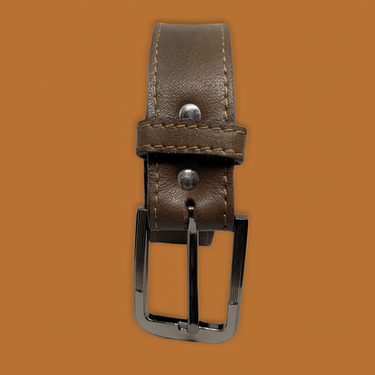 BROWN MEN BELT