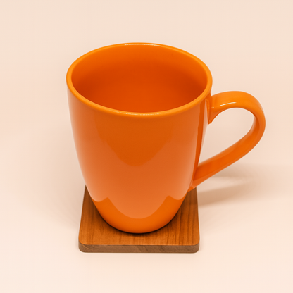 Bhokals Solid Orange Coffee Mug