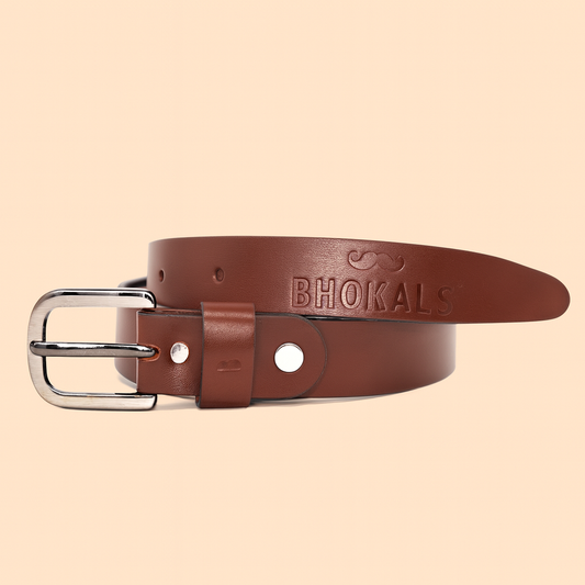 Bhokals Women Brown Leather Belt