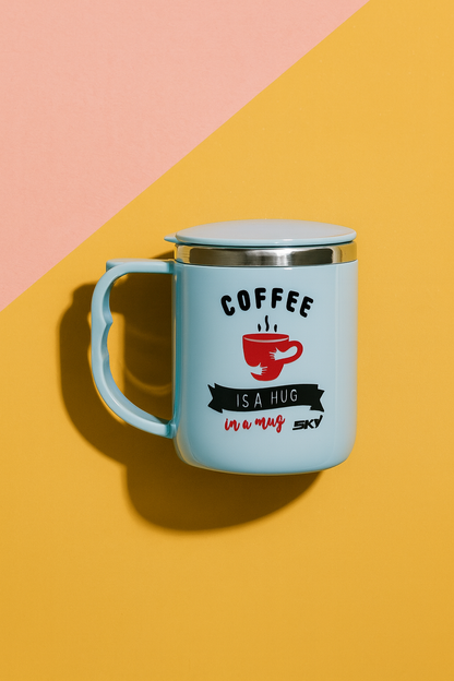 Jolly Steel Big Sky Blue Coffee Mug