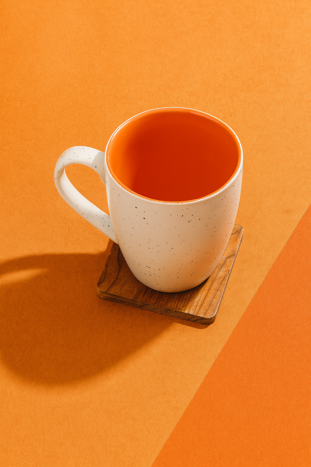 Bhokals Dots Print Brown White Coffee Mug