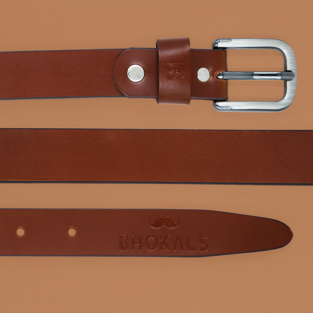 Bhokals Women Brown Leather Belt