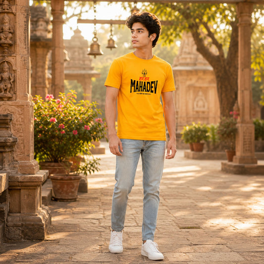 Har Har Mahadev Signature Tee