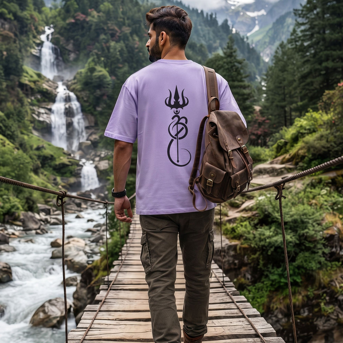 Centered Trident Tee
