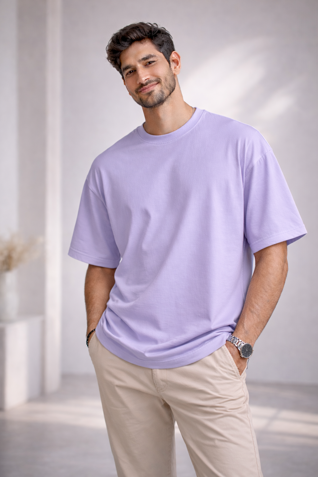 Bhokals "Plain Oversized" Cotton T-Shirt – Super Soft Comfort, Effortless Style