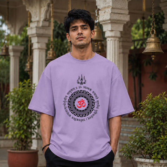 Crimson Om Trident Tee