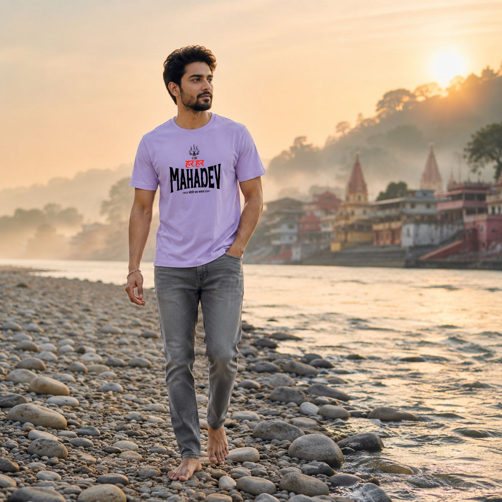 Har Har Mahadev Signature Tee