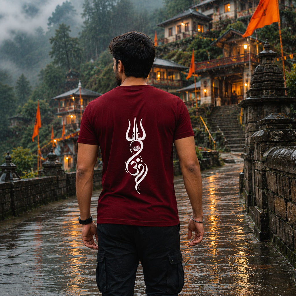 Om Trident Tee