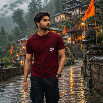 Om Trident Tee