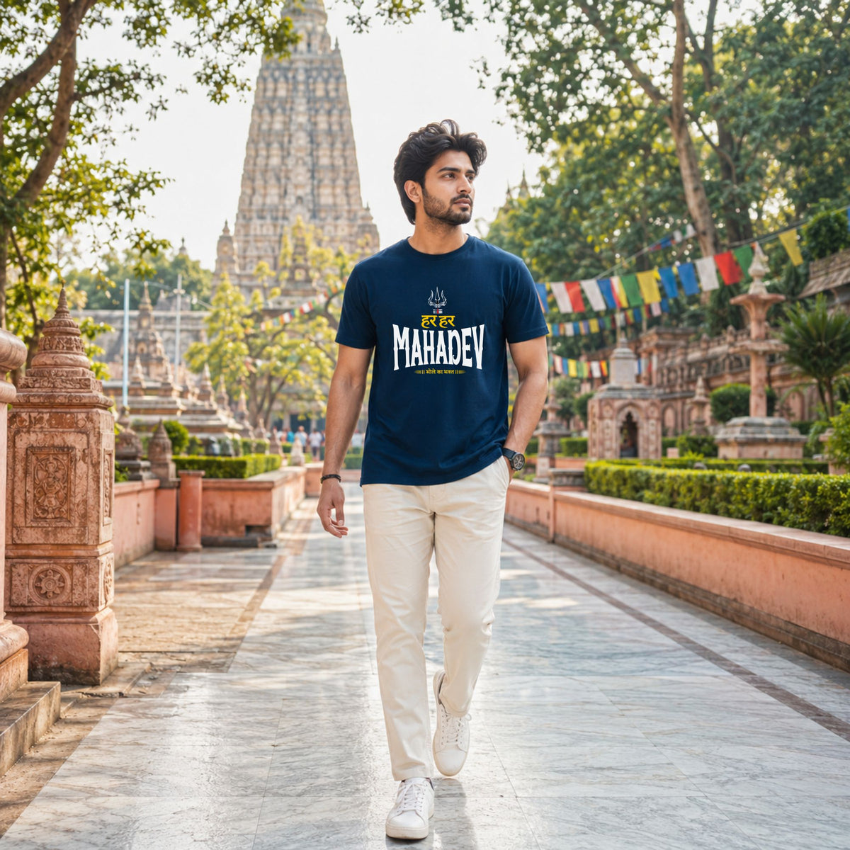 Har Har Mahadev Signature Tee