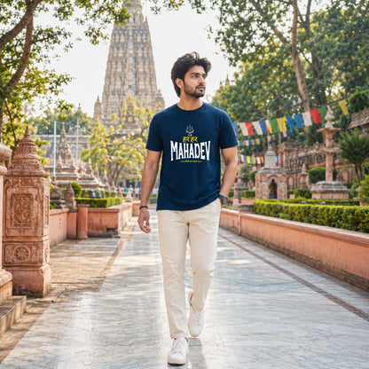 Har Har Mahadev Signature Tee