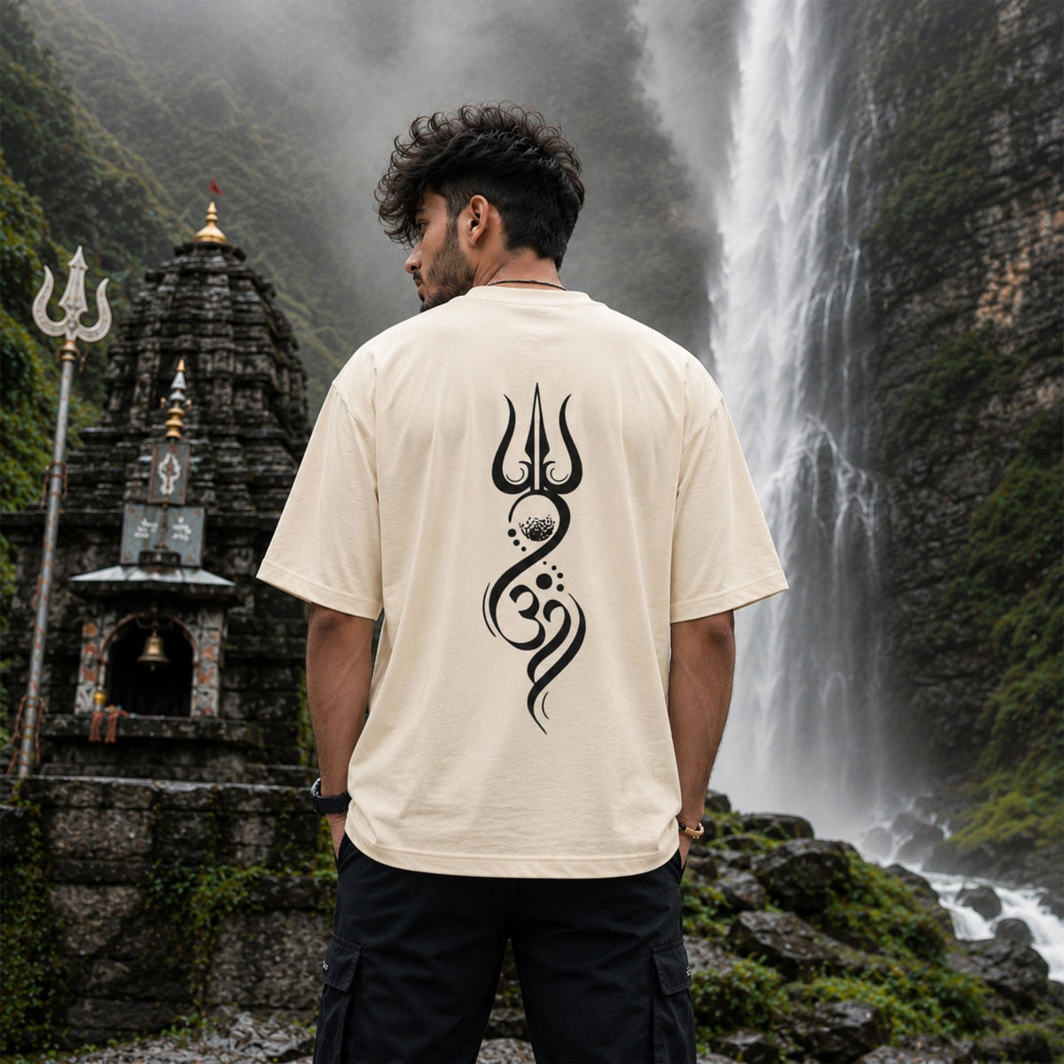 Om Trident Tee